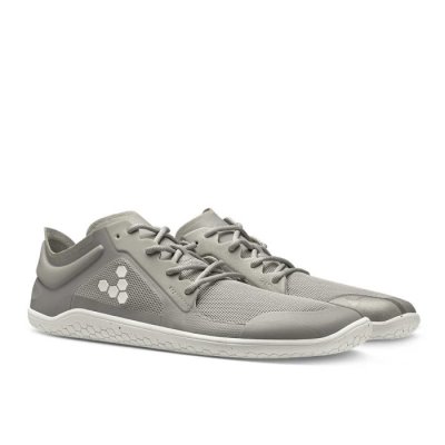 Vivobarefoot Primus Lite III Schoenen Dames - Grijs Hardloopschoenen BOW910453